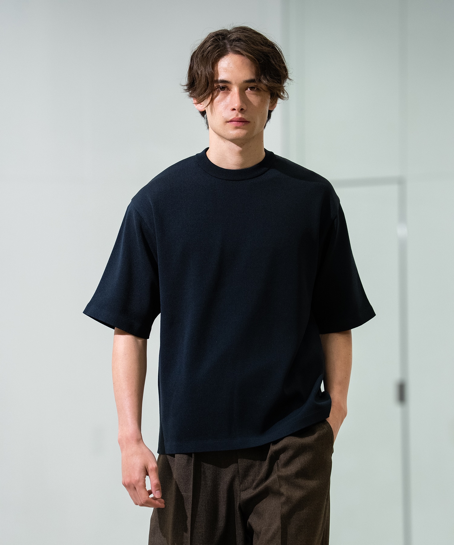 Joint knit リラックスTEE