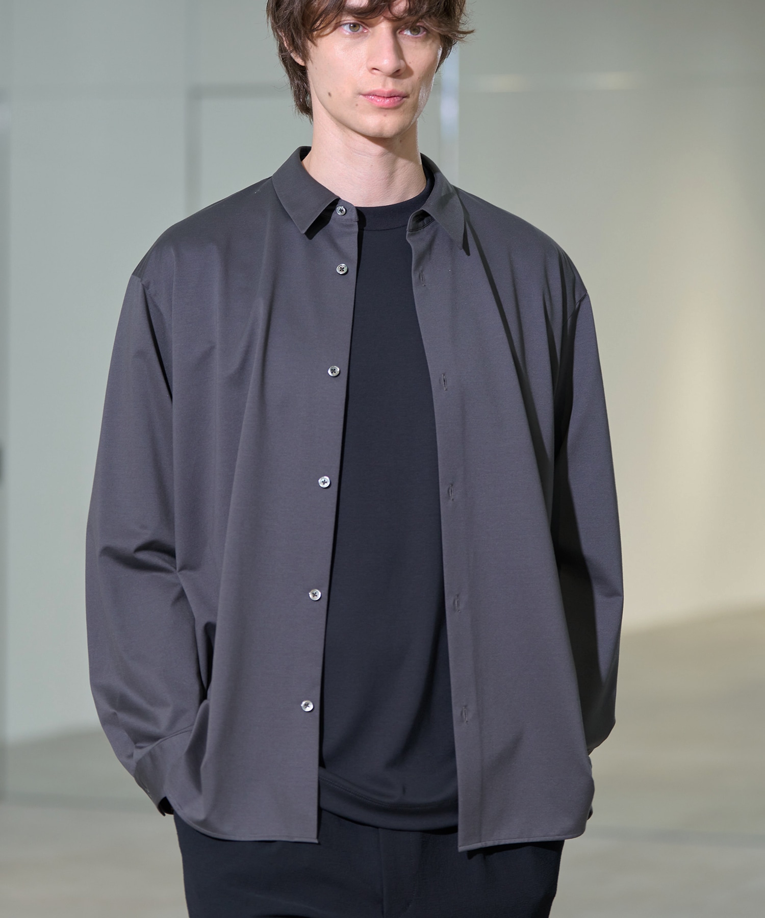 KANEMASA KNITレギュラーシャツ