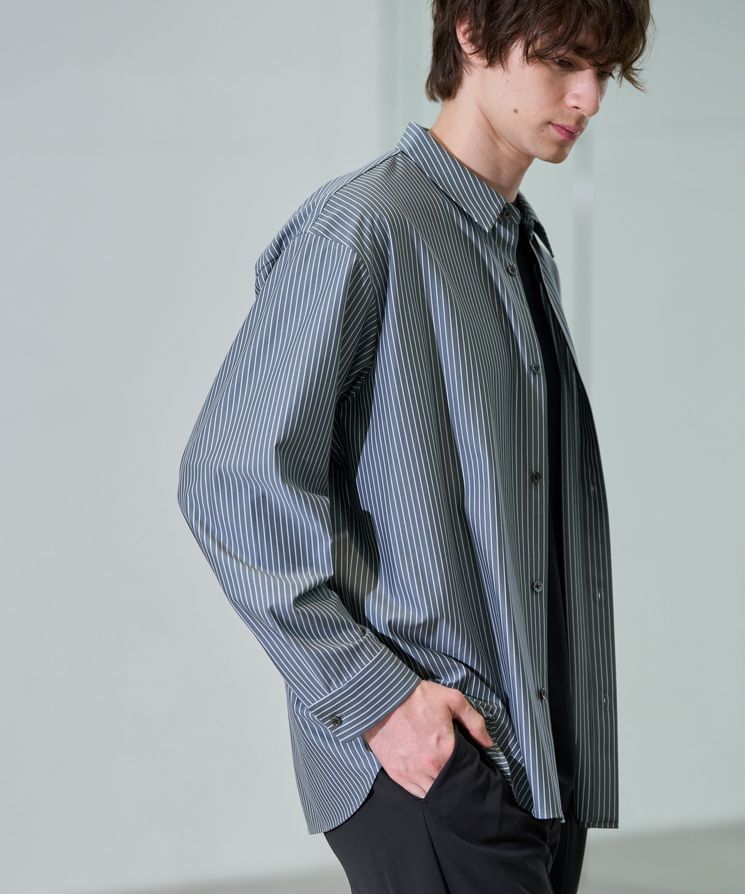 KANEMASA KNITレギュラーシャツ