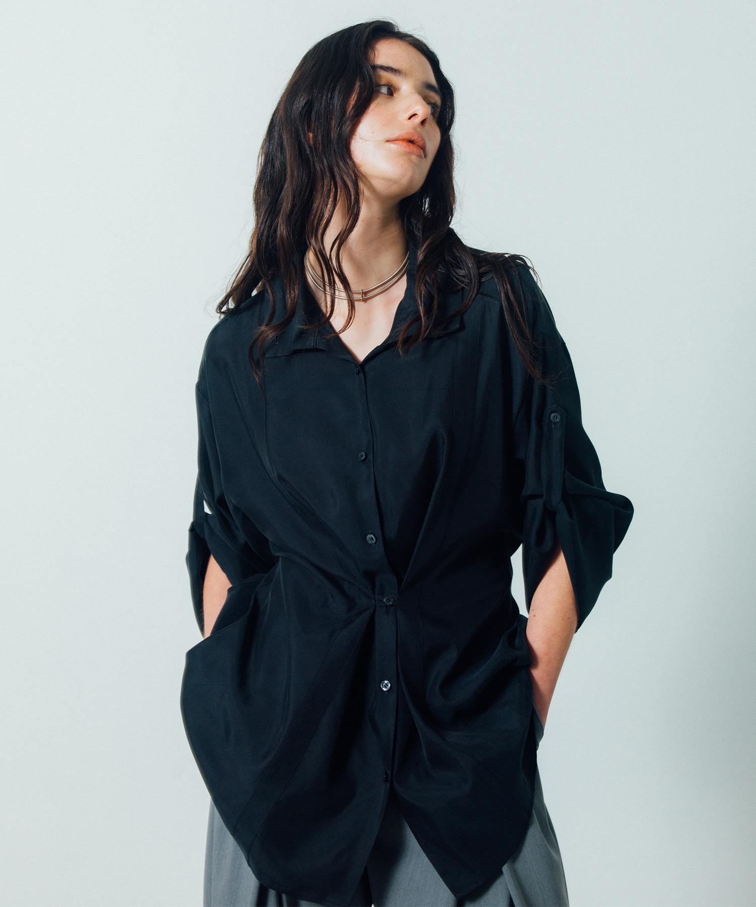 【再入荷】Back Tuck Arrangement Shirt