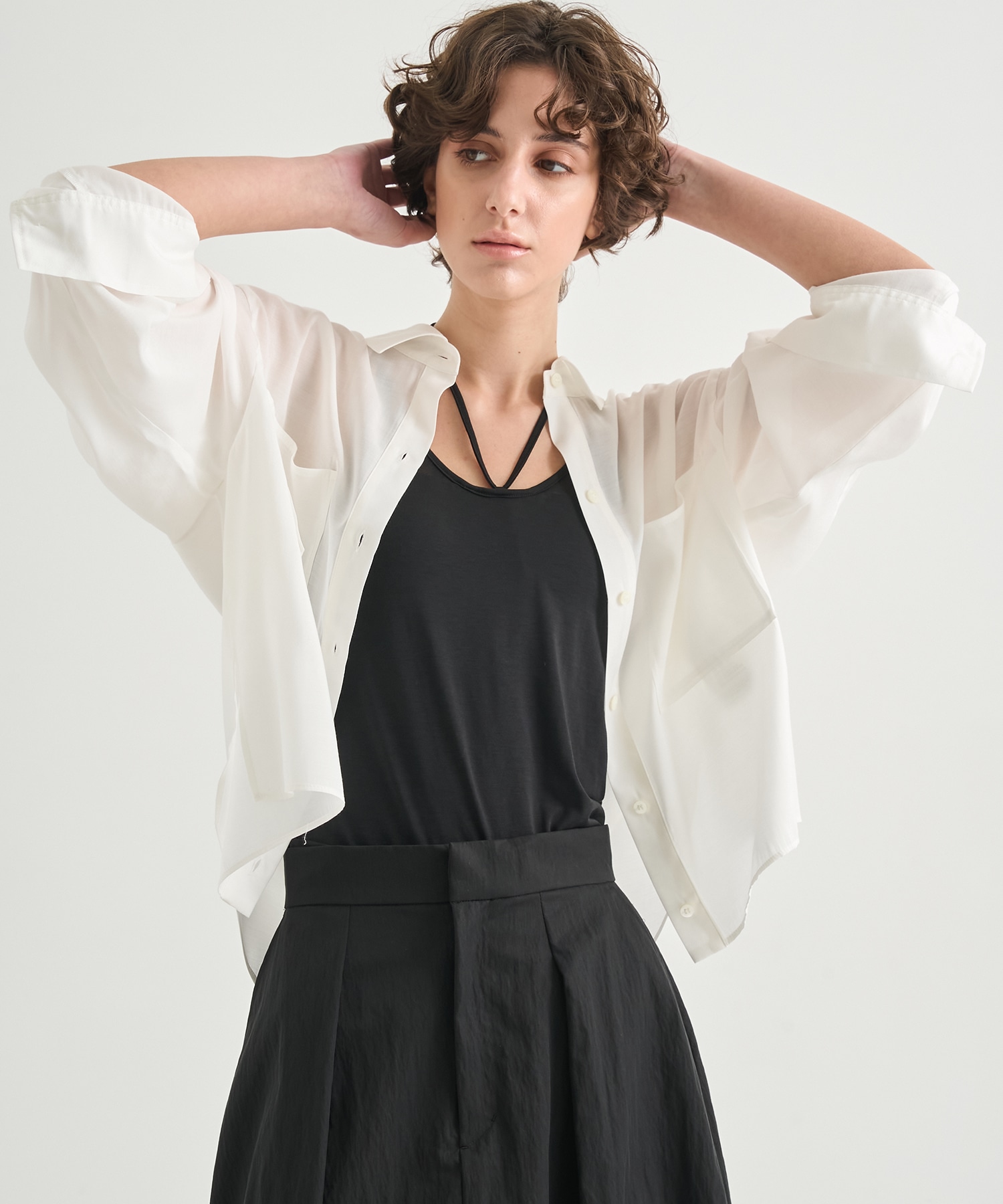 Sheer Over Shirt