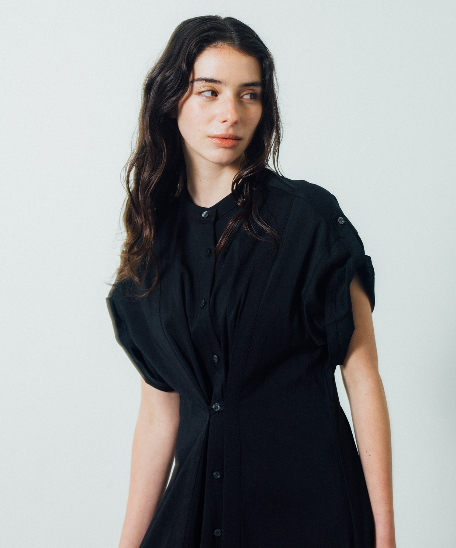 Back Tuck Arrangement Dress