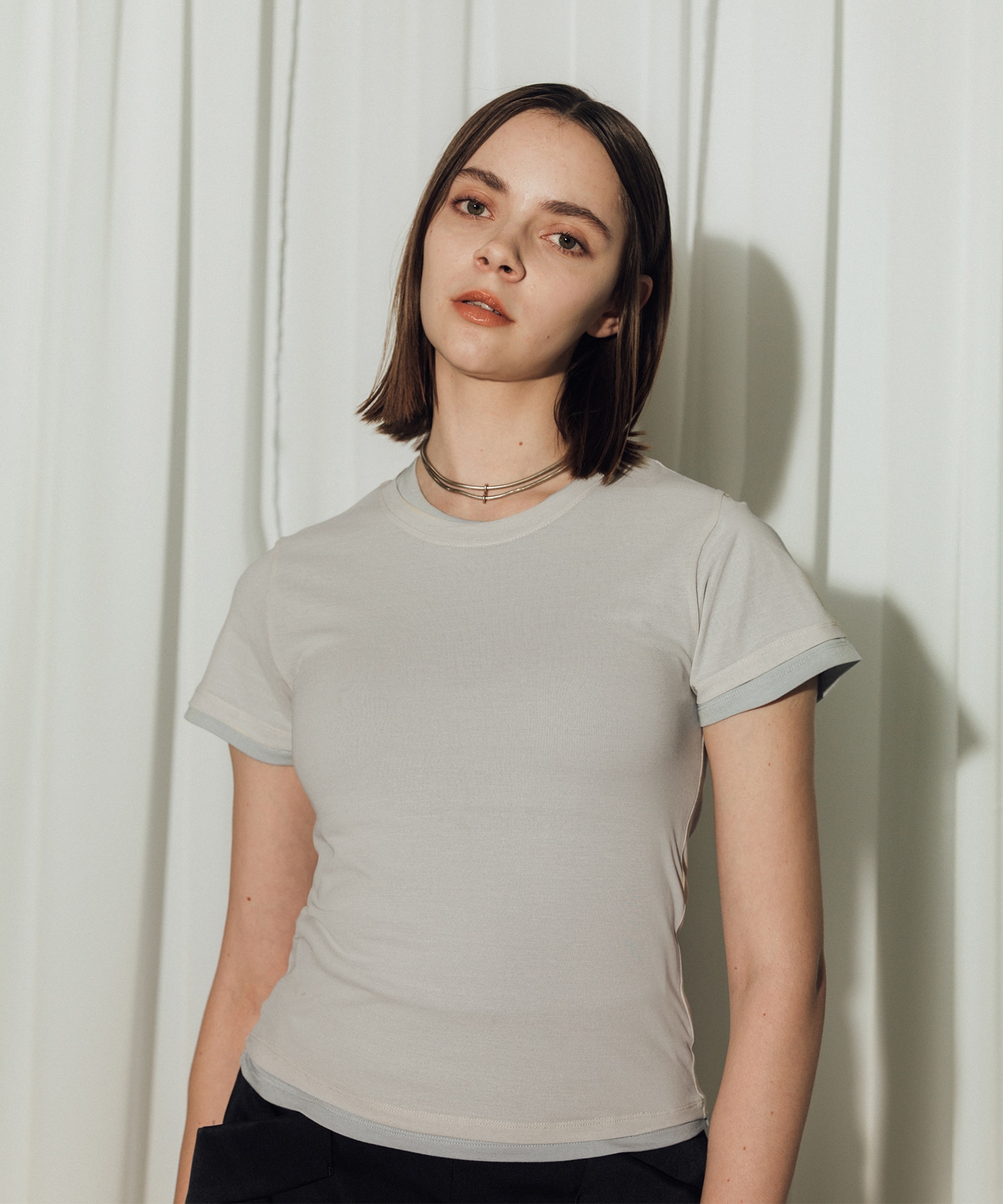 Two Pieces Compact Tee