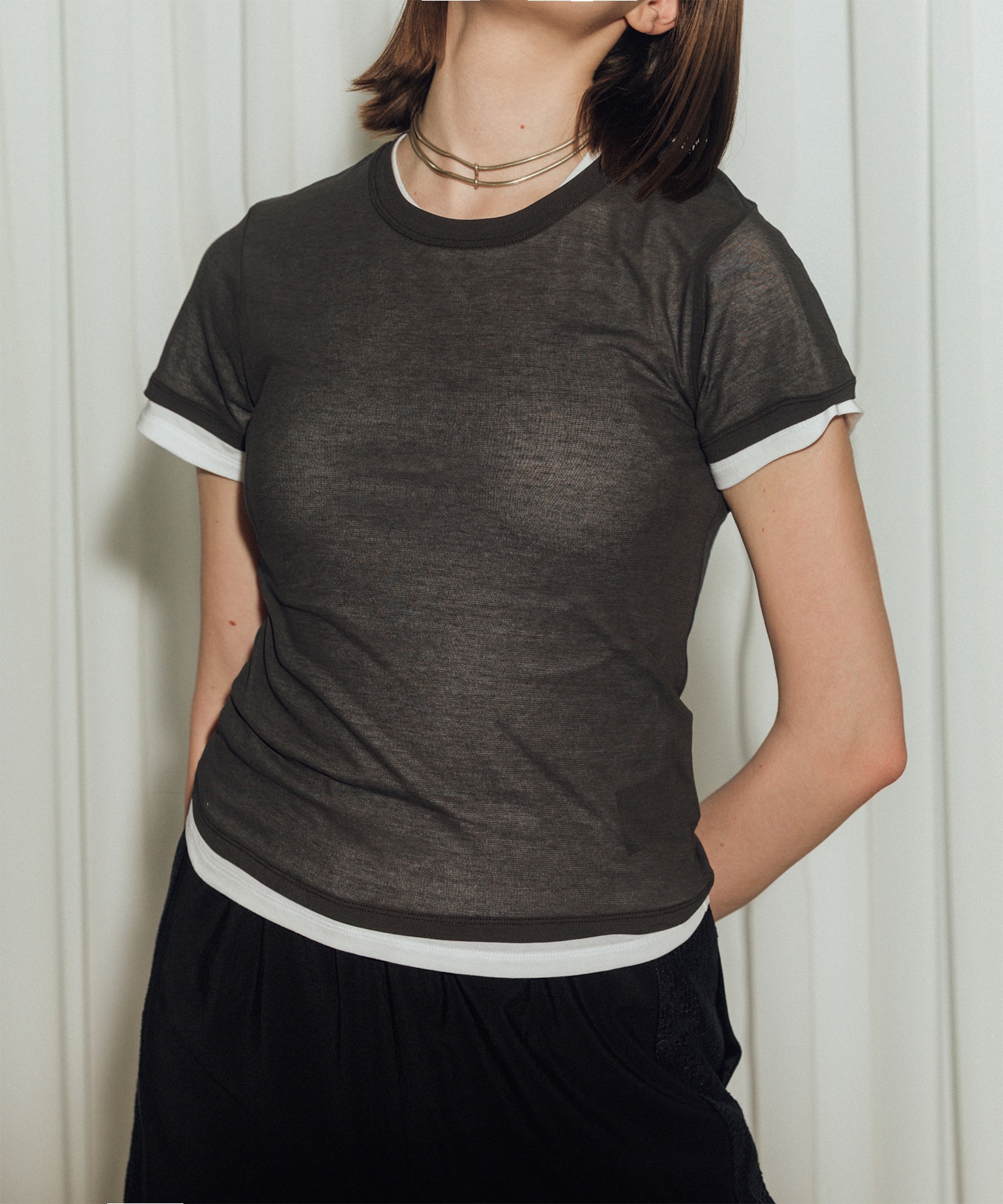 Two Pieces Compact Tee