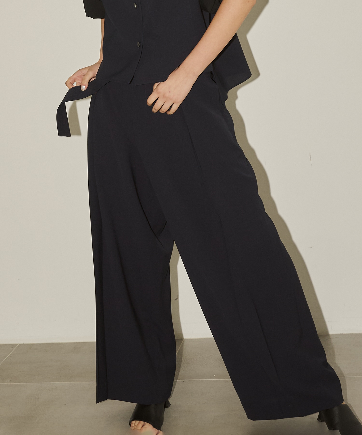 【新品未使用】シティショップ 別注THE WIDE JEAN TROUSERS 8OZ DENIM WORK PANTS(XS Indigo): Y's｜THE SHOP YOHJI YAMAMOTO