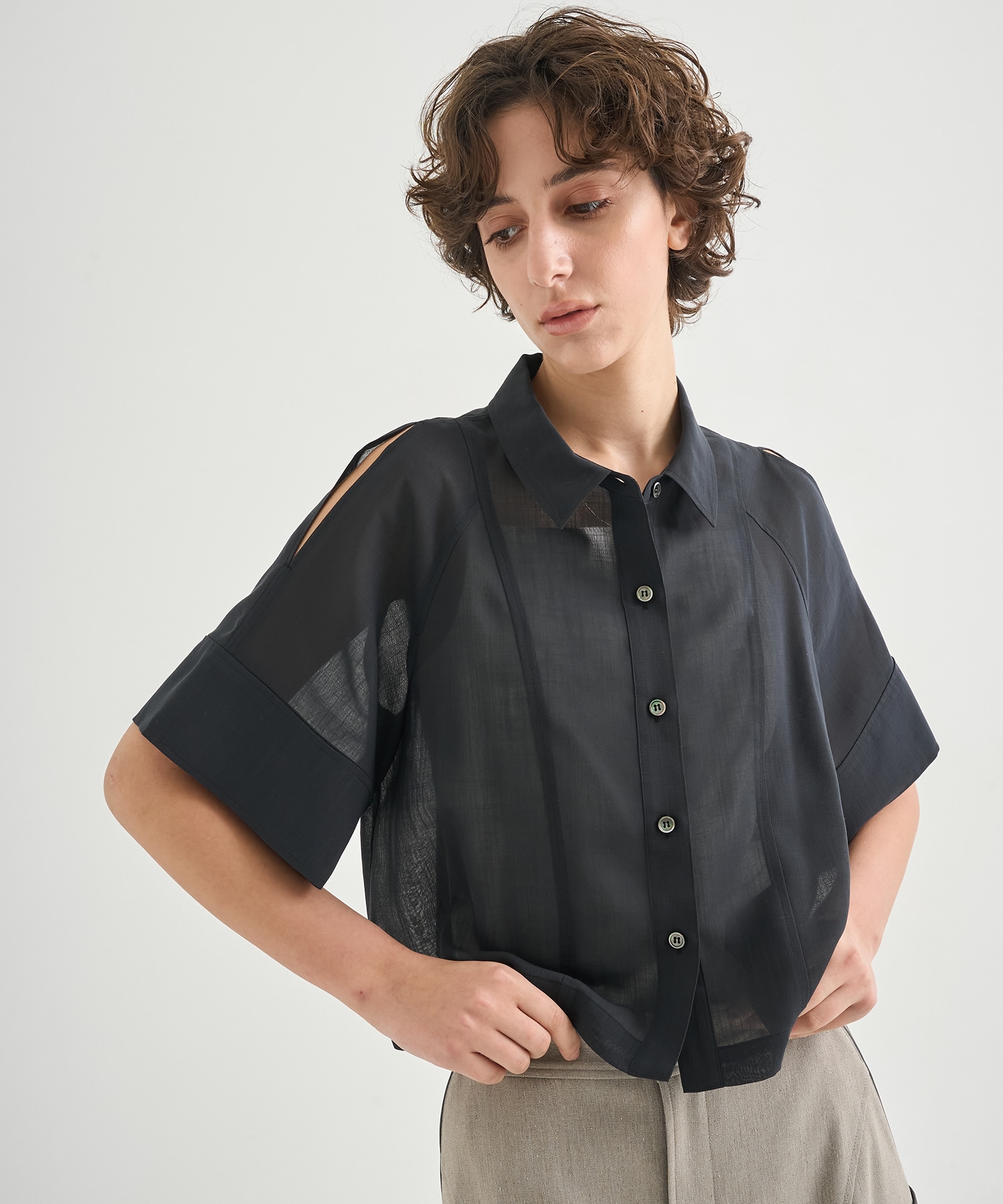 Sheer Short Shirt