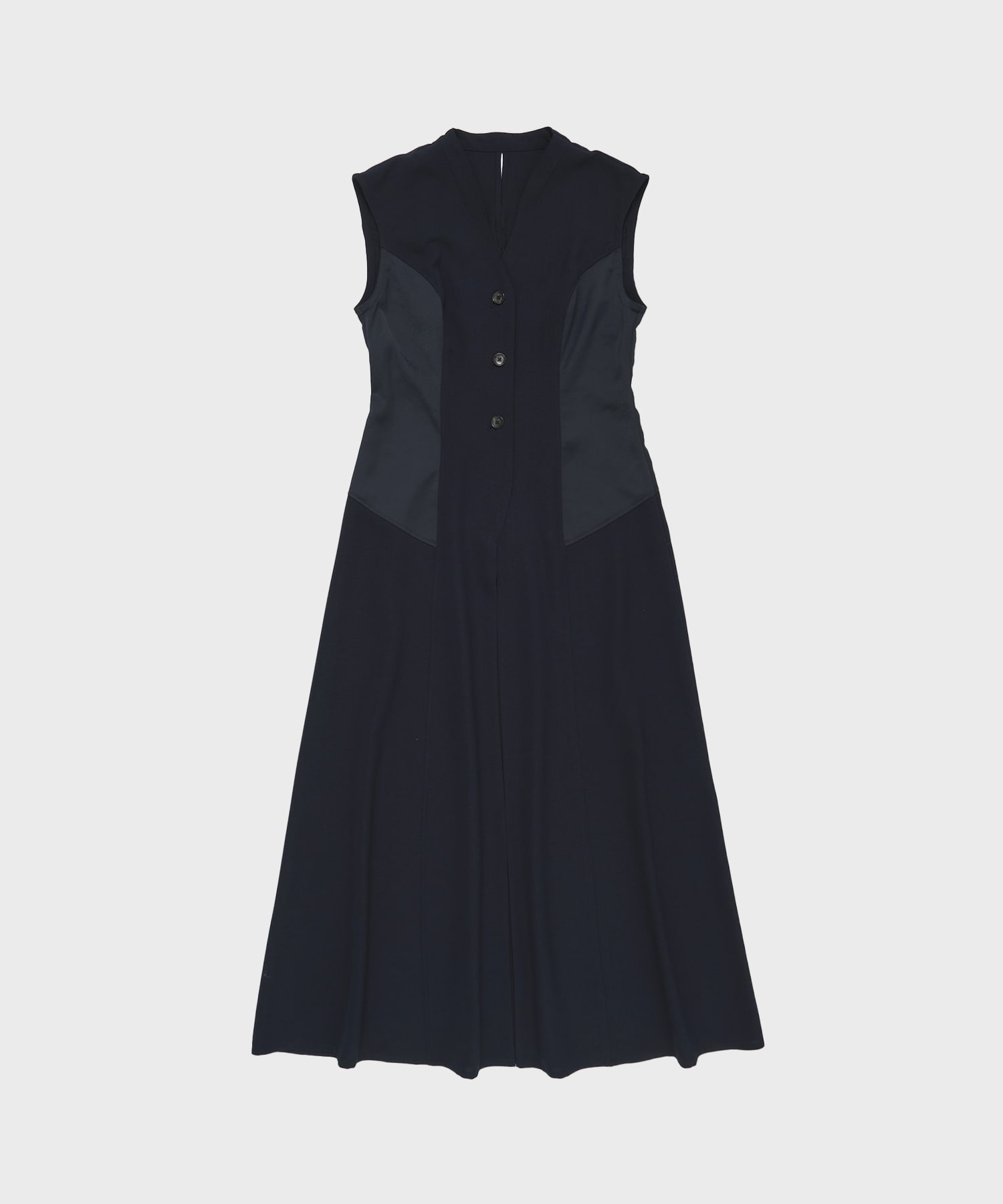 Satin Combination Dress