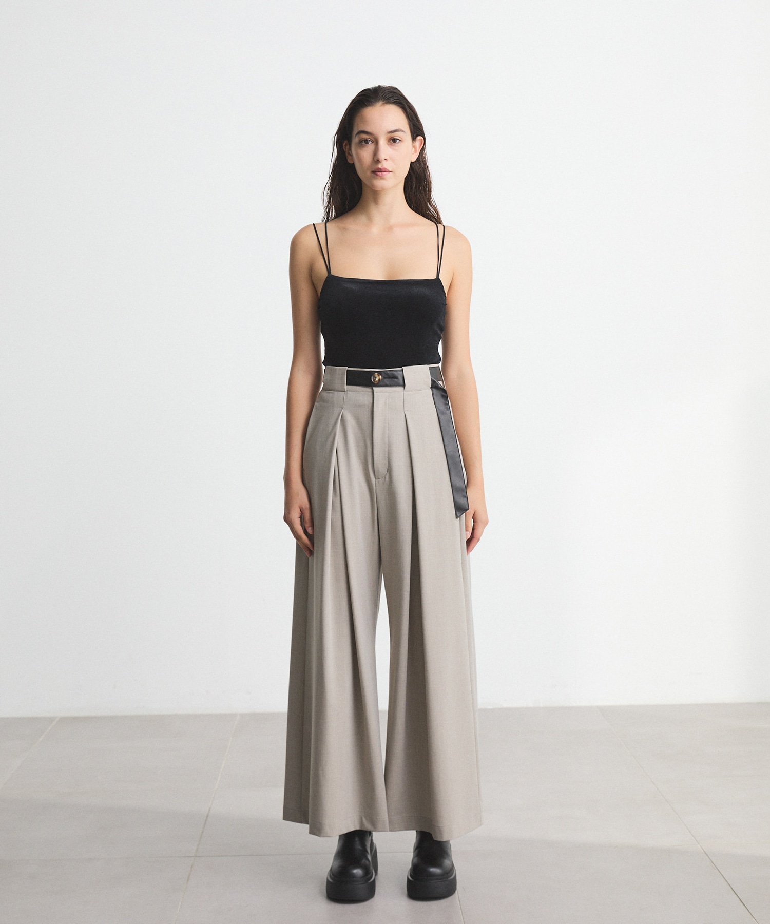 Sheer Velour Camisole