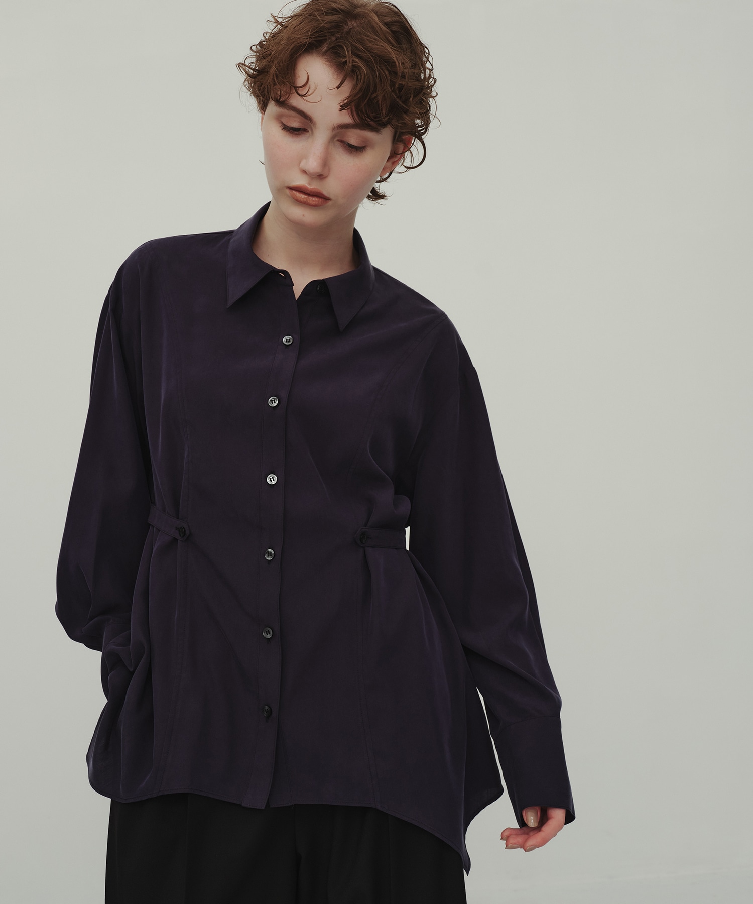 Asymmetry Hem Shirt