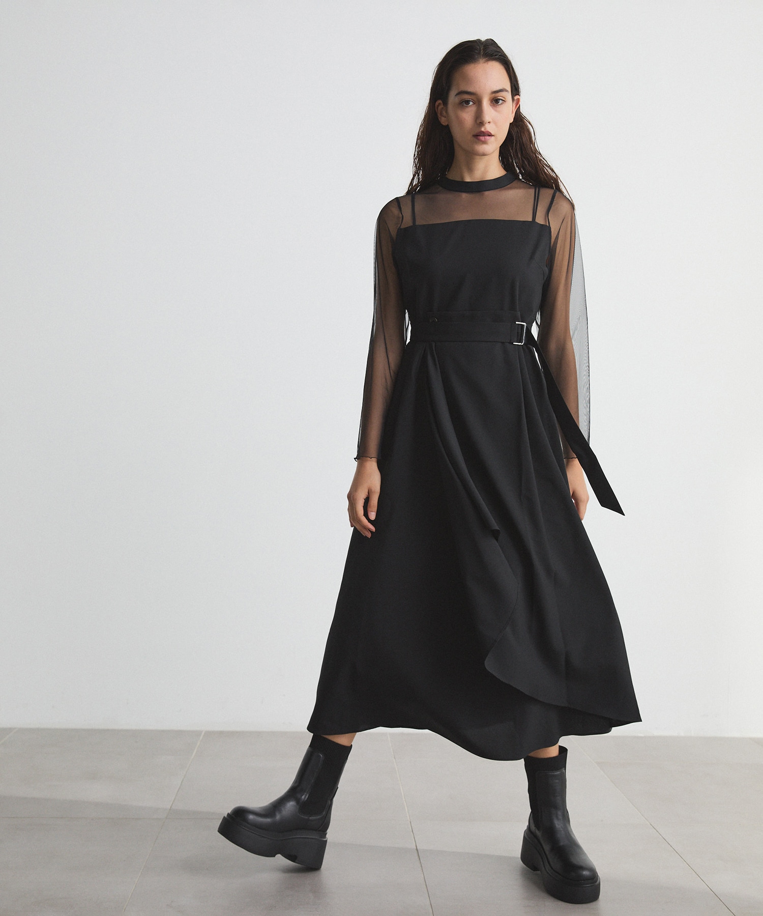 Sheer Docking Dress