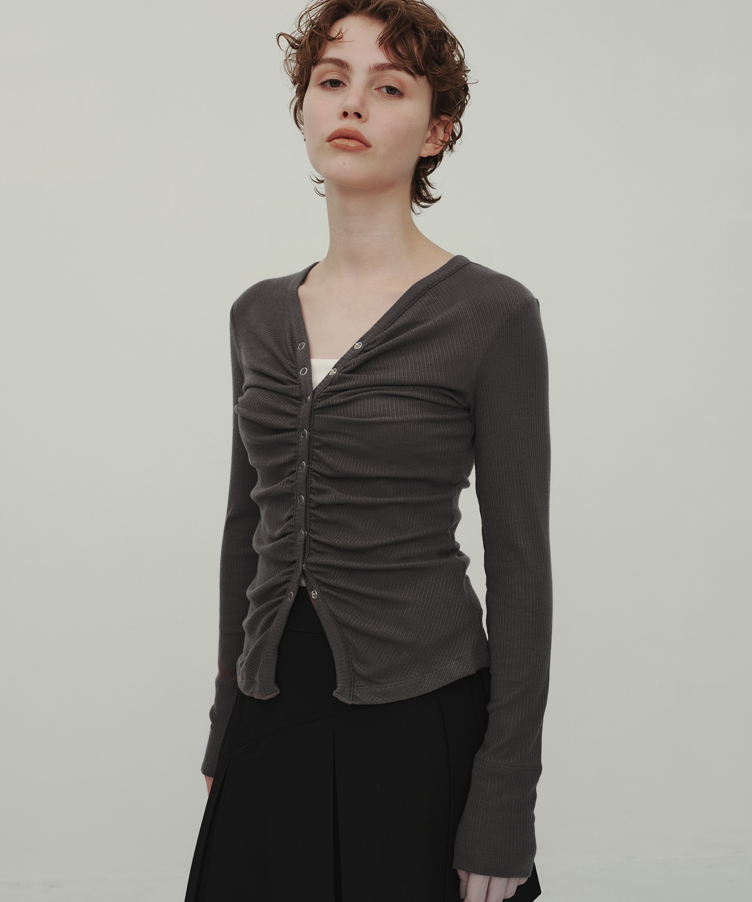 Cashmere Gather Tops