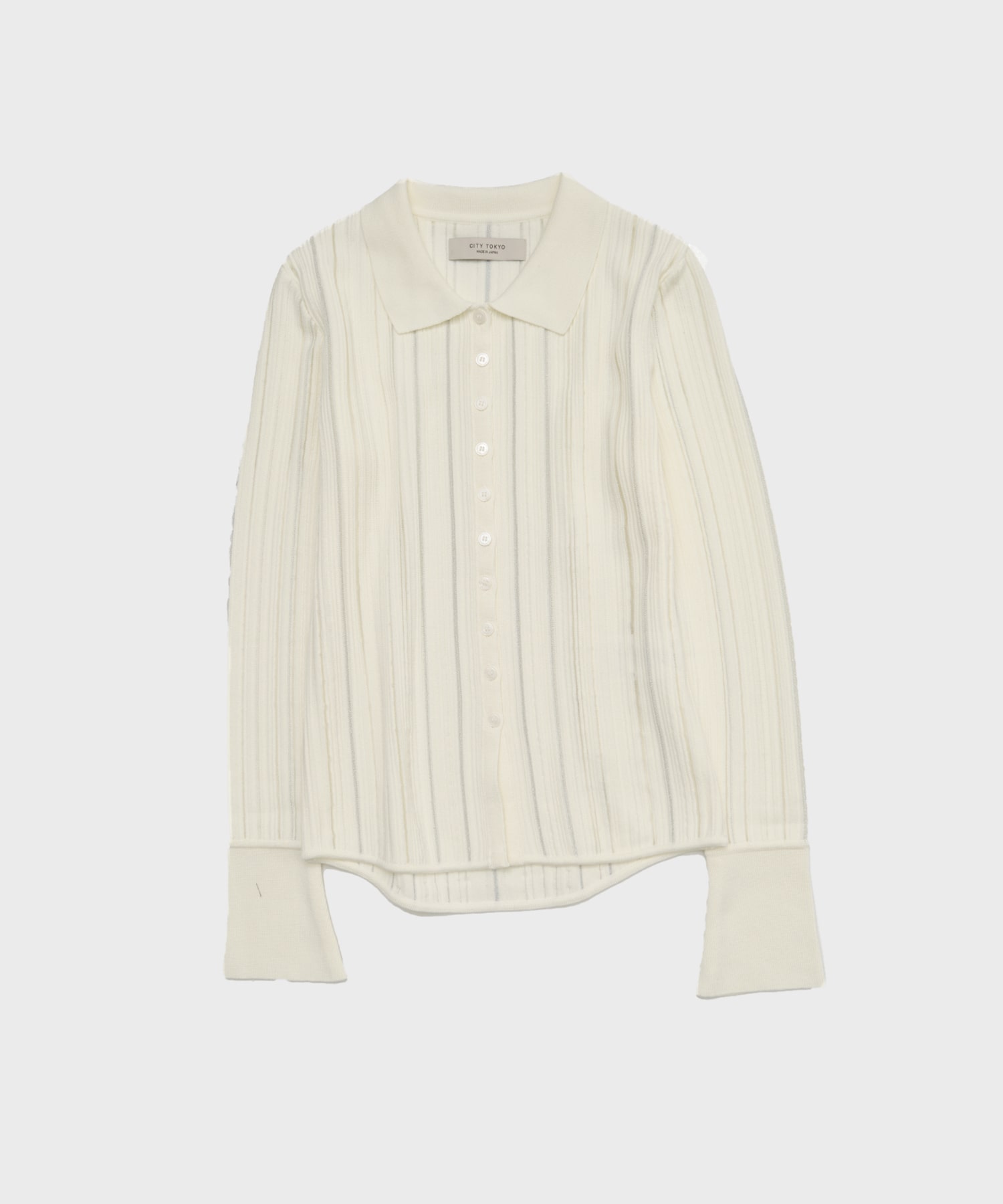 Polo Knit Cardigan