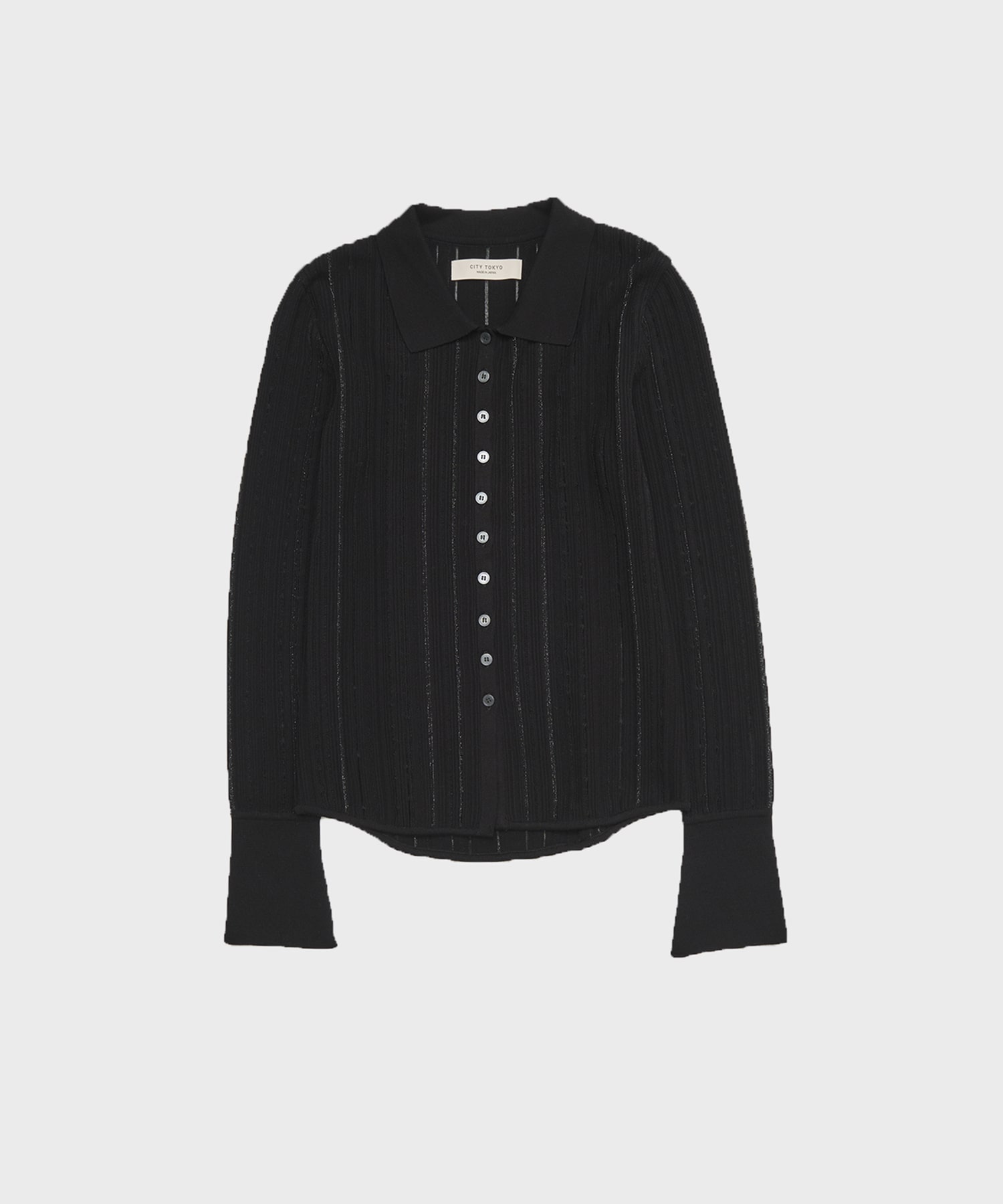 Polo Knit Cardigan