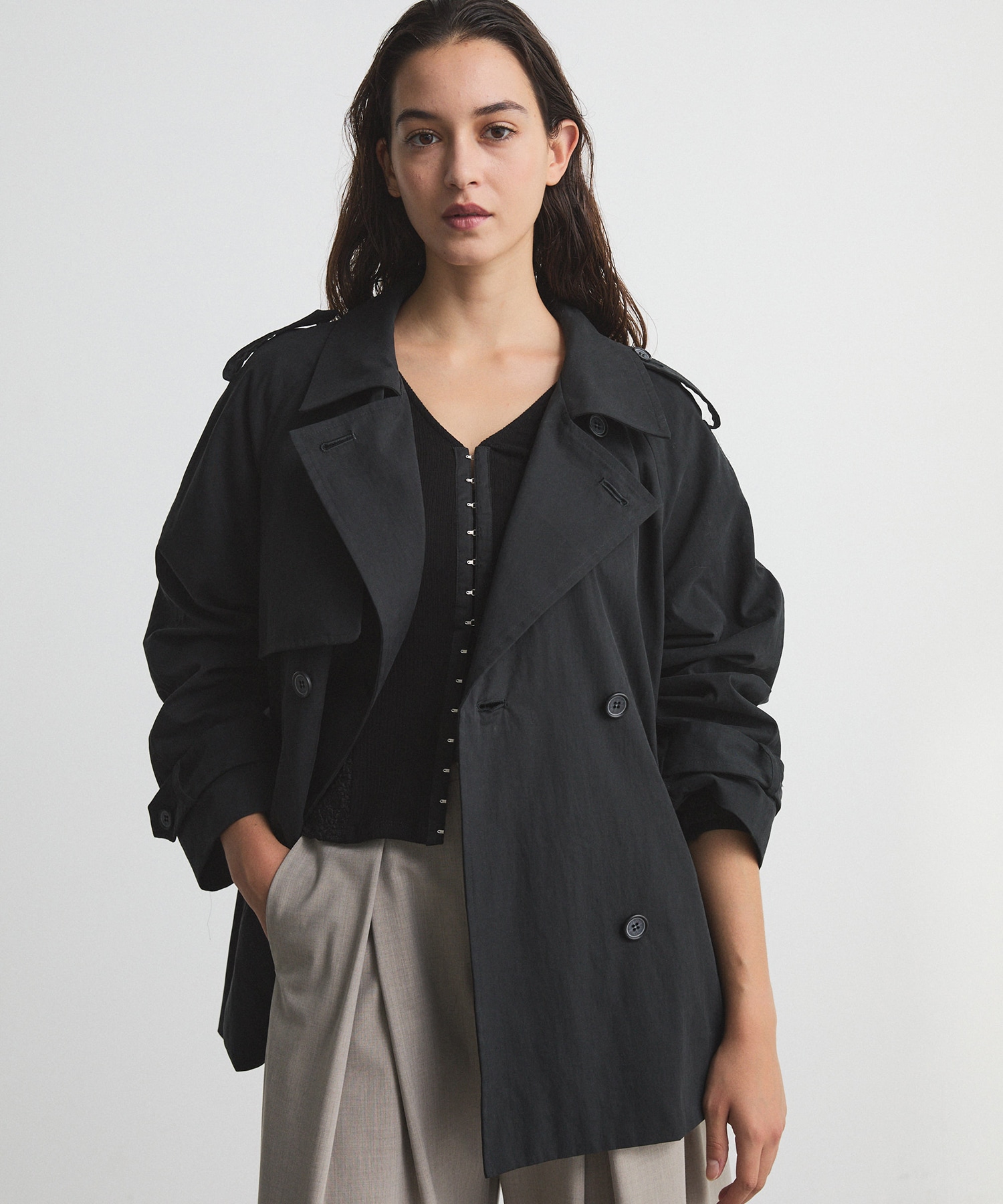Short Trench Coat