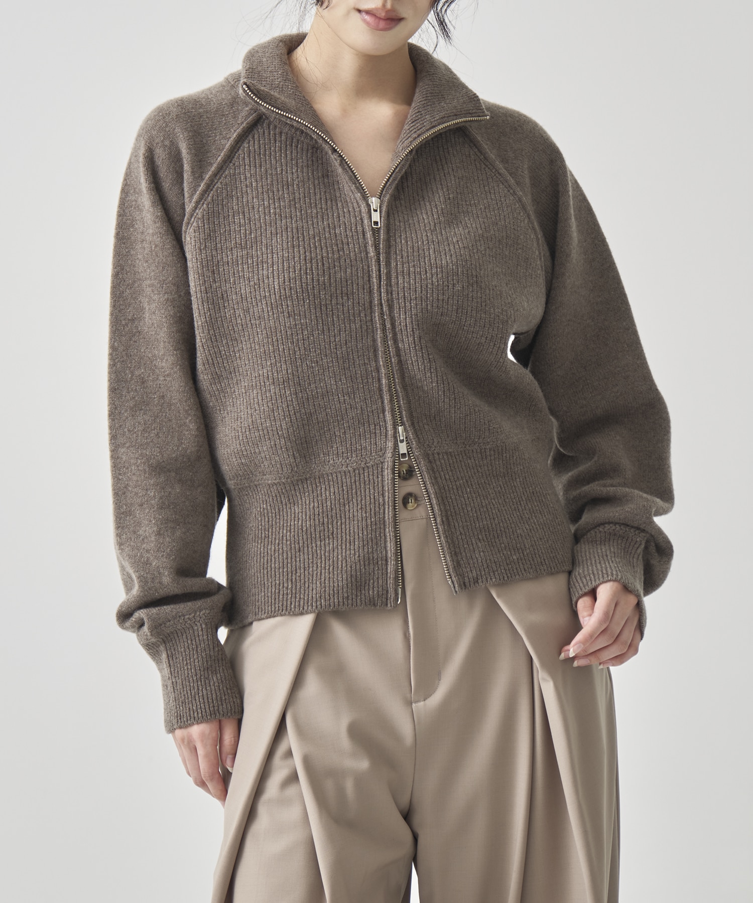 Cashmere Drivers Knit