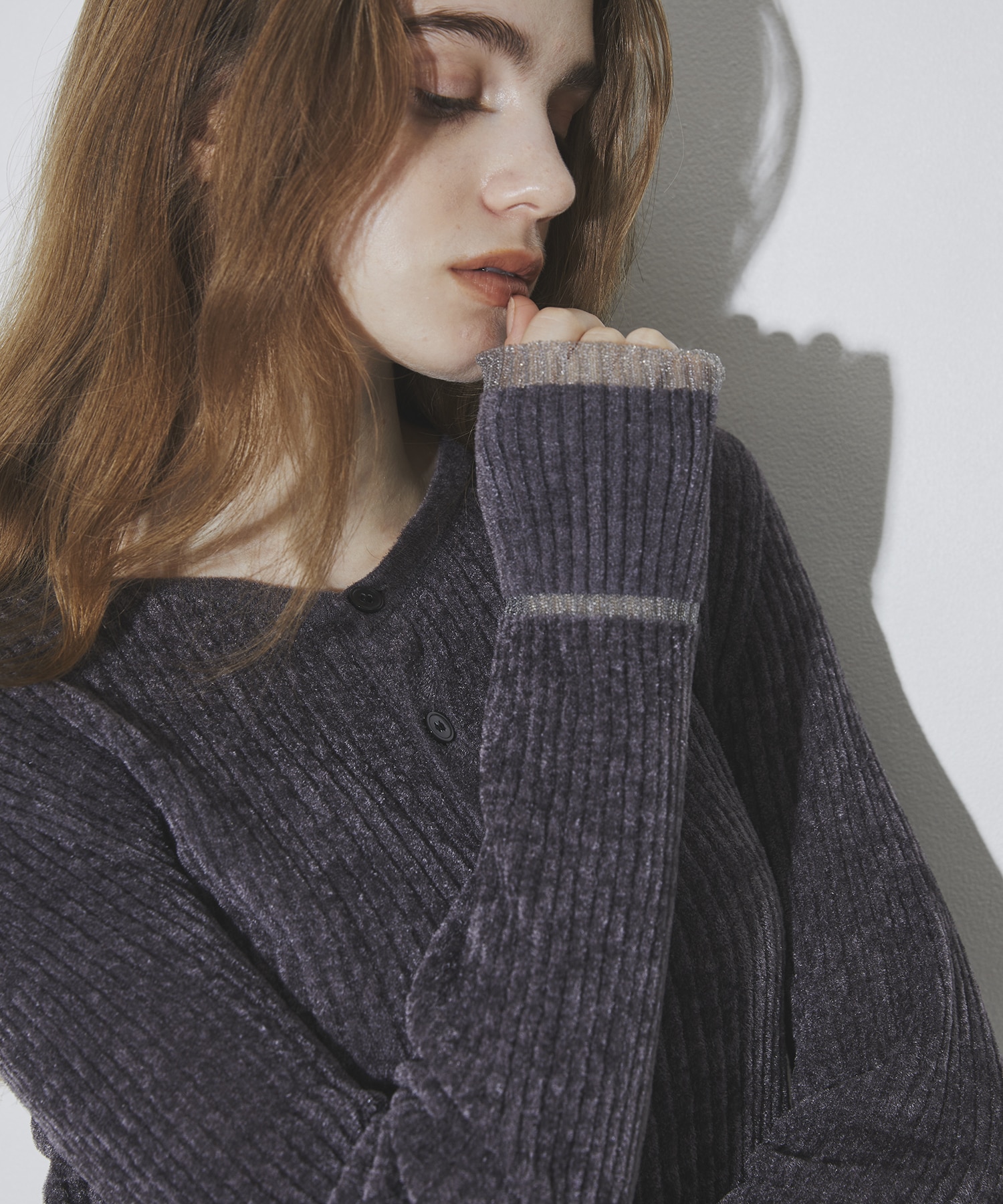 Chenille Knit Cardigan